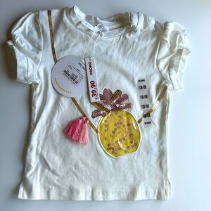 Kiwi girls pineapple tshirt